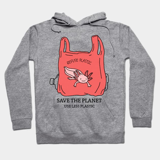 save the planet Hoodie by FUNNY LIFE